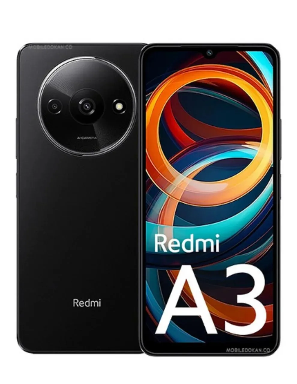 Celular Xiaomi Redmi A3 128 Gb 4 Gb Negro + Obsequio